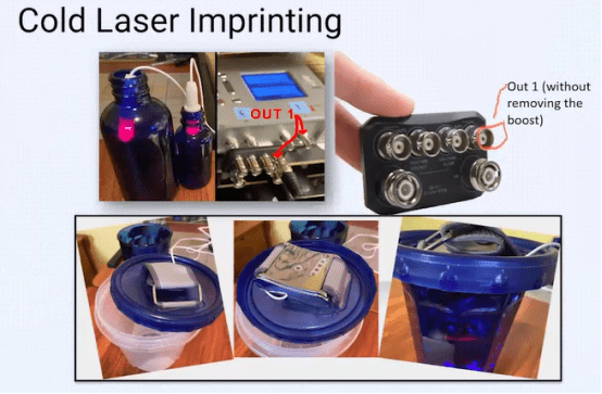Cold Laser Imprinting