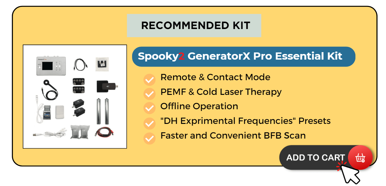Spooky2 Portable GeneratorX Pro Essential Kit