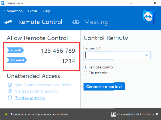teamviewer computer