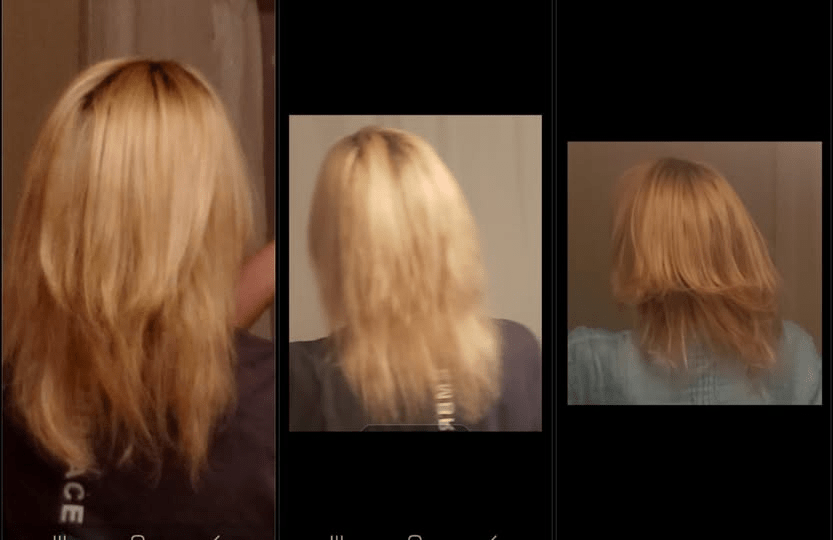 I just want to show results I've had from using the frequencies for my hair growth after I lost a lot of hair from doing hair extensions. This is 4 weeks. I was crushed when the extensions came out and my hair looked the way it did. Now it's starting to look healthy and growing like crazy.