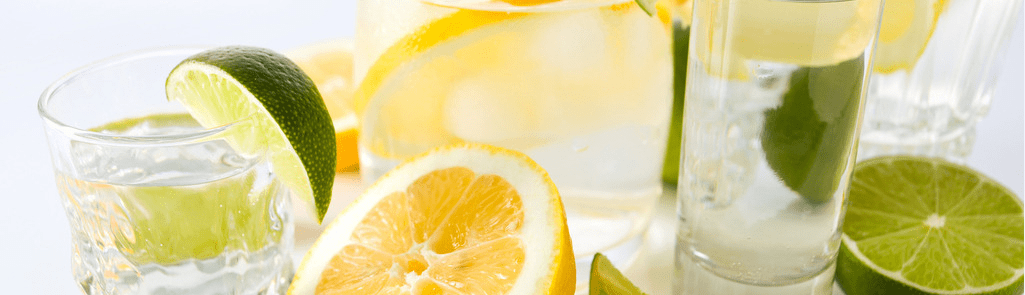 Warm lemon water Warm lemon water
