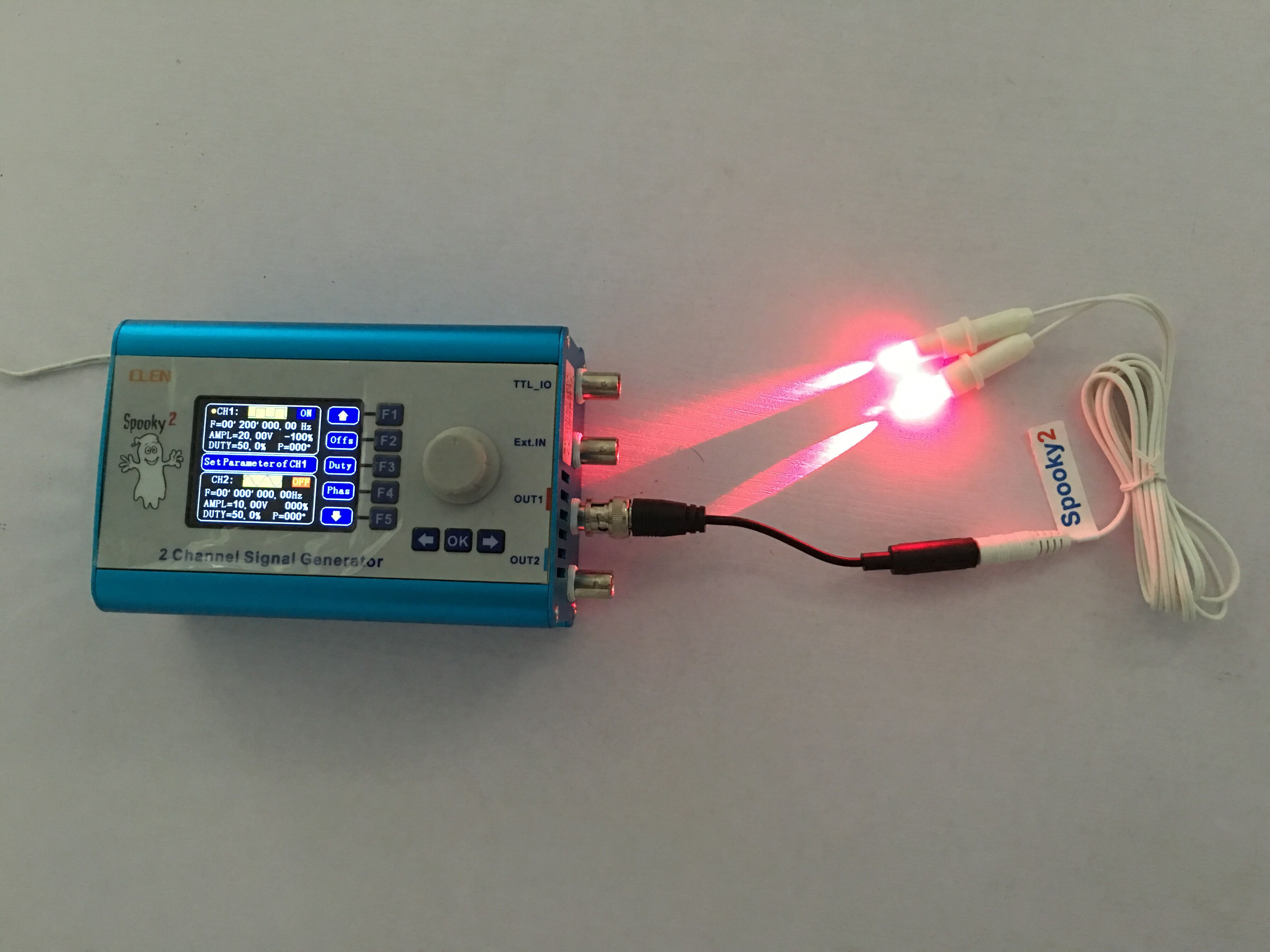 Spooky Cold Laser Twin Connection