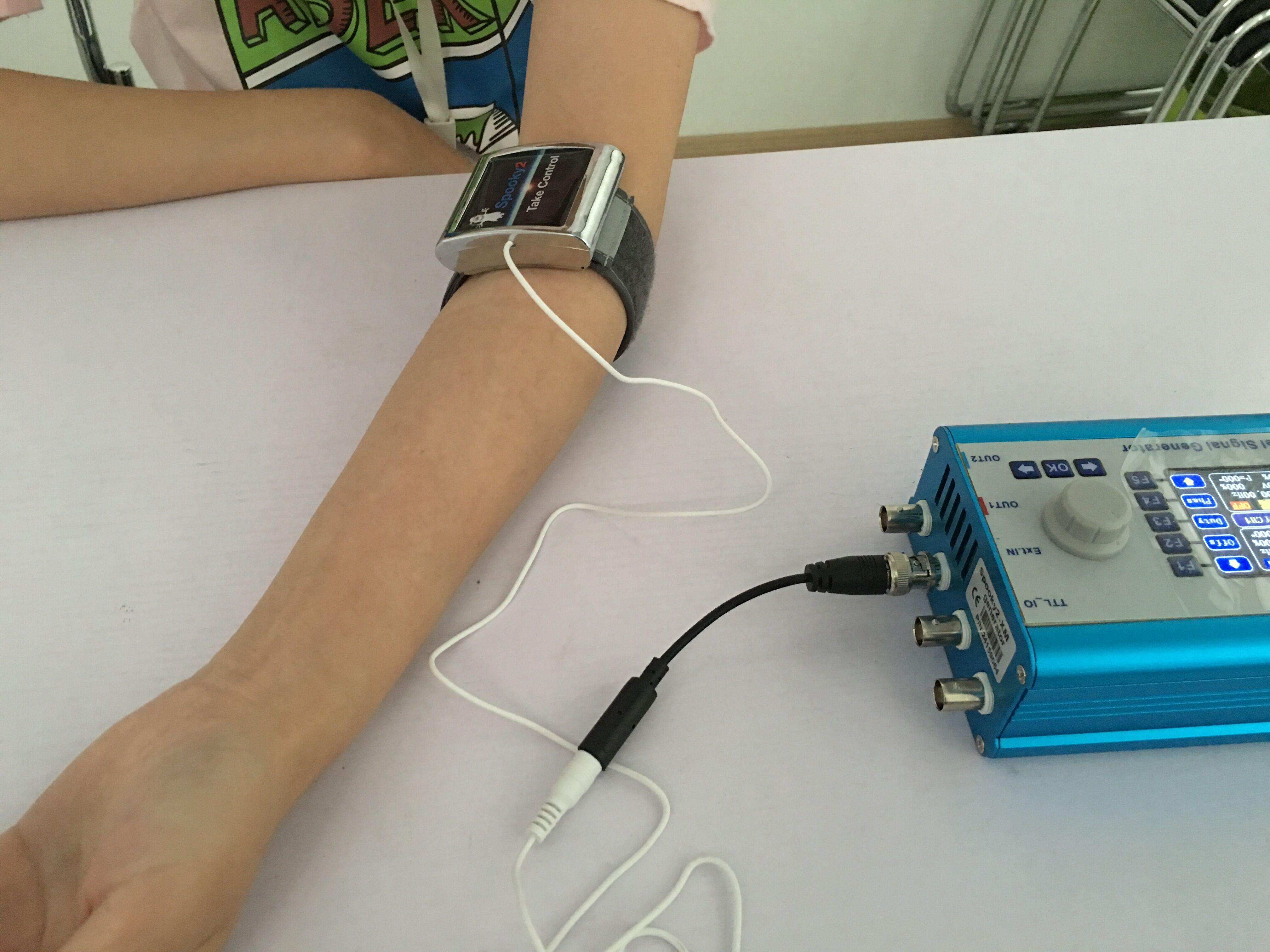 Spooky Cold Laser Wrist Connection