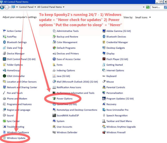 windows settings
