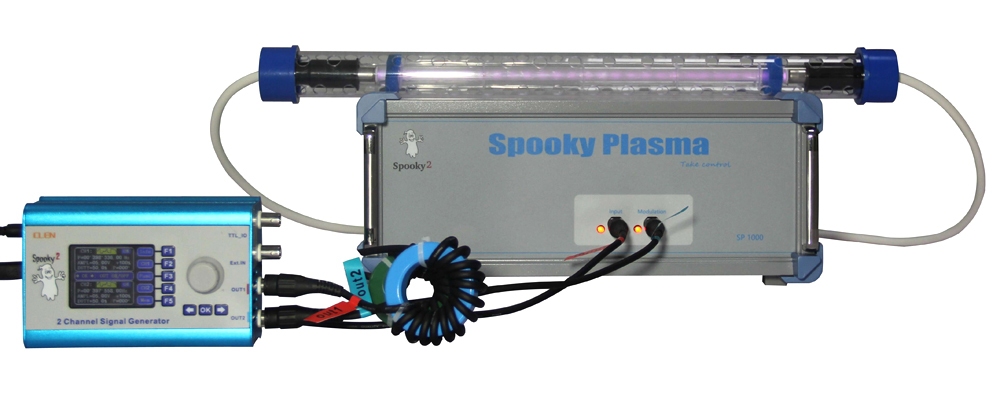 Spooky Plasma With Straight Tube Connection Spooky Plasma With Straight Tube Connection