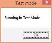 Test Mode