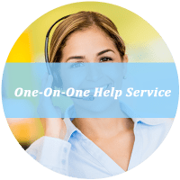 One-On-One Help Service One-On-One Help Service