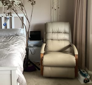 Bedroom Plasma Setup
