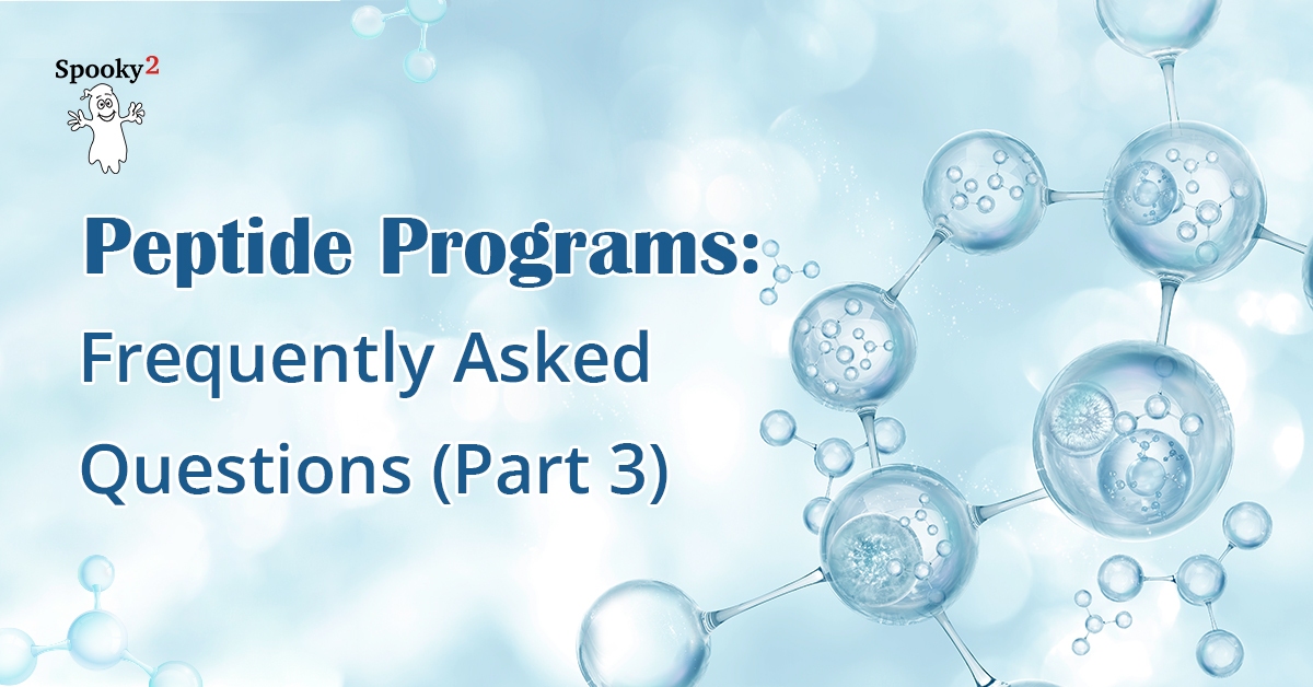 Peptide Programs Frequently Asked Questions (Part 3)